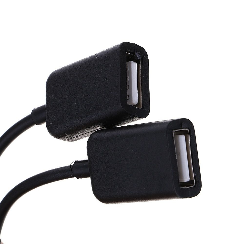 Bộ cổng chia chuyển đổi đầu cắm OTG USB sang 2 cổng USB 2 trong 1 đa năng tiện dụng | BigBuy360 - bigbuy360.vn