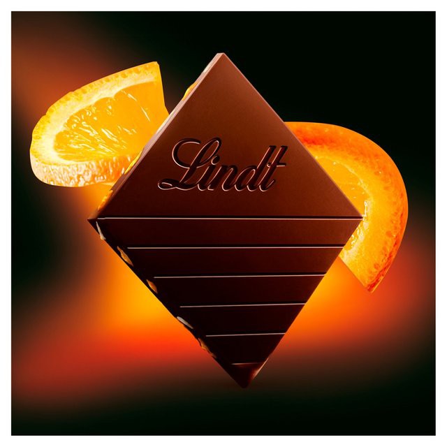 Socola đen nhân cam 100g - Chocolate Lindt Excellence Noir Orange Intense (Sô cô la nhập khẩu Pháp)