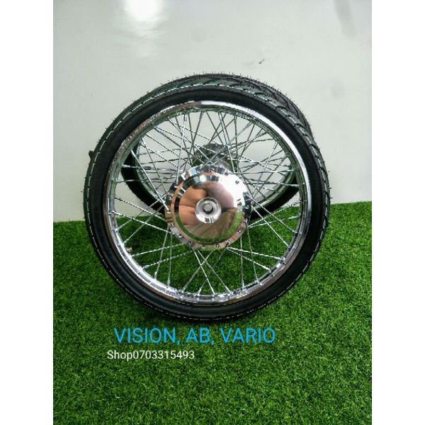 BỘ BÁNH CĂM AB, VISON ,VARIO , LUVIAS ,NO4, MiO, MẠ CRÔM FULL VỎ RUỘT 45.50 50.60