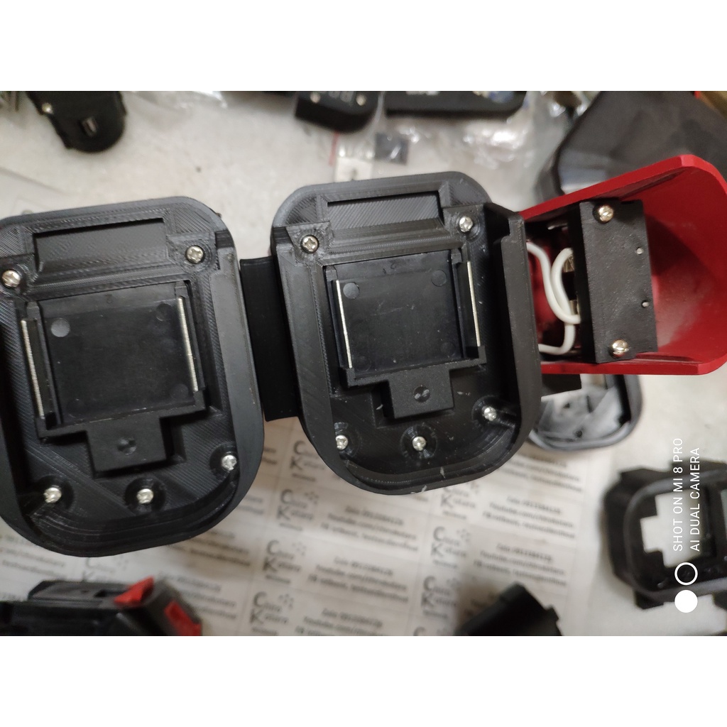 NEW! Đế chuyển pin máy khoan bê tông Hilti TE 10A sang dùng hộp pin cài Makita