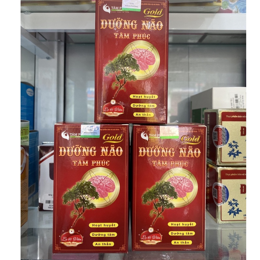 Dưỡng não Tâm Phúc Gold - Lọ 60 viên