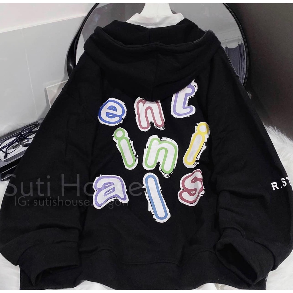 Áo khoác nỉ chữ ENT Chất nỉ ngoại hàng cty xuất dư dày dặn. Đanh mịn. Form đại, tay bồng | BigBuy360 - bigbuy360.vn