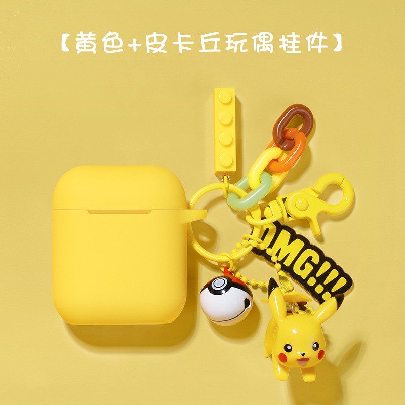 Hộp đựng tai nghe Bluetooth không dây hình Pikachu