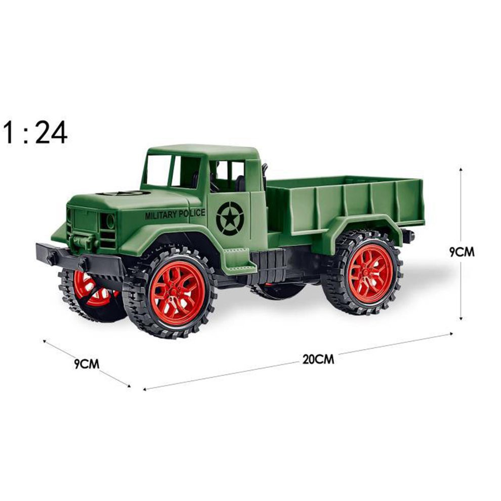 RC Xe Tải Quân Đội Điều Khiển Từ Xa Tỉ Lệ 1: 24 2 Kênh Wltoys A959A - Ô tô điều khiển từ xa - RC-car