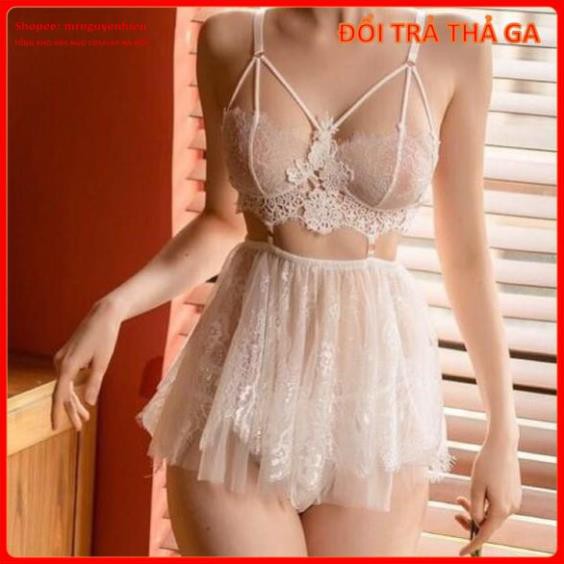 Váy ngủ 2 dây ren Quảng châu hở lưng gợi cảm cosplay sexy -  - Hà Nội  - QUIN BEE | BigBuy360 - bigbuy360.vn