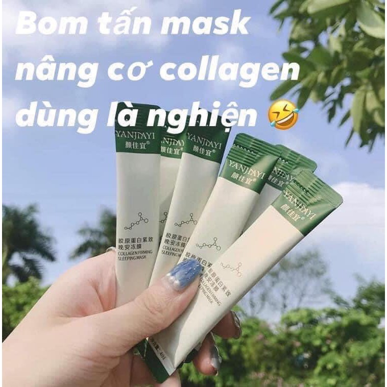 Măt nạ ngủ thạch colagen COLLAGEN YANJIAYI