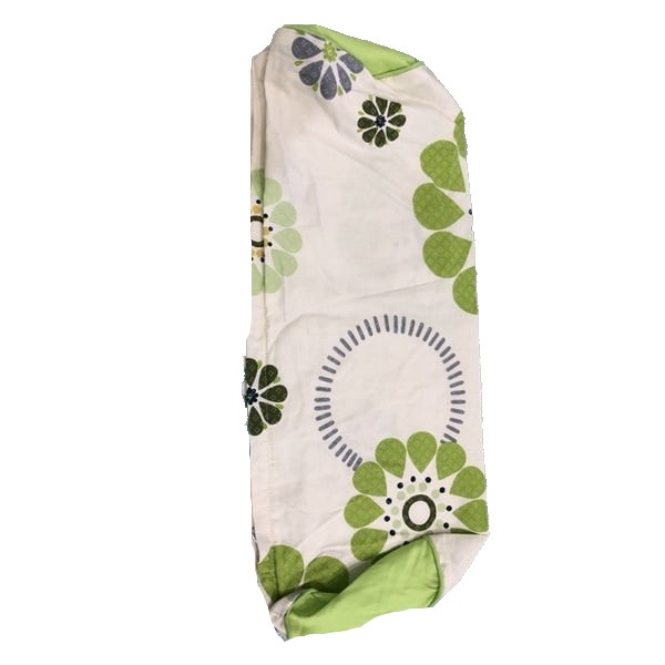 Vỏ gối ôm Hometex trẻ em, áo gối ôm trẻ em, bao gối ôm trẻ em bịt 2 đầu vải cotton hoa