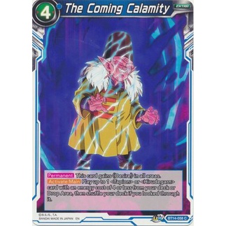 Thẻ bài Dragonball - TCG - The Coming Calamity / BT14-058'