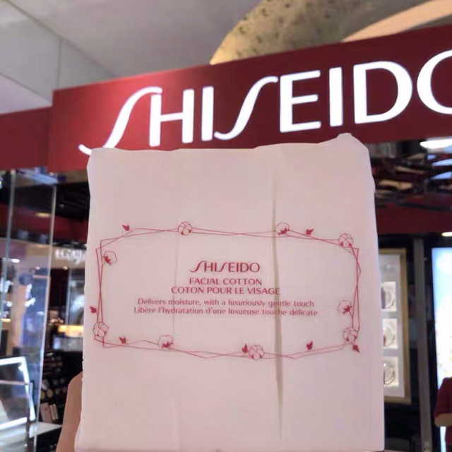 Bông tẩy trang Shiseido 165 miếng