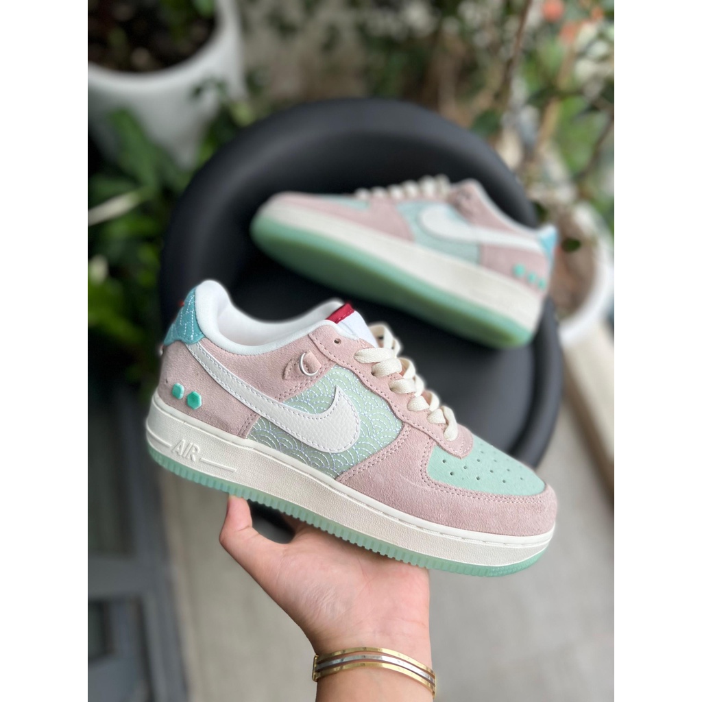 Giày A F 1 HỒNG XANH NGỌC