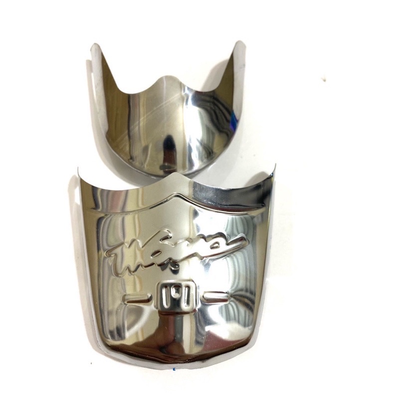 Ốp mỏ dè wave 2006-2022 Inox Titan ( Giá 1 Đôi)