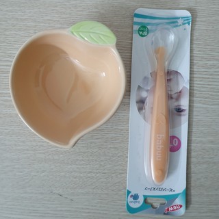 Thìa ăn dặm - Thìa ăn dặm silicon Babuu