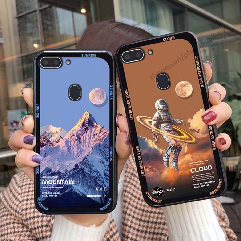 Ốp Realme 1 / 2 hình vũ trụ, mountain, cloud phong cách cá tính
