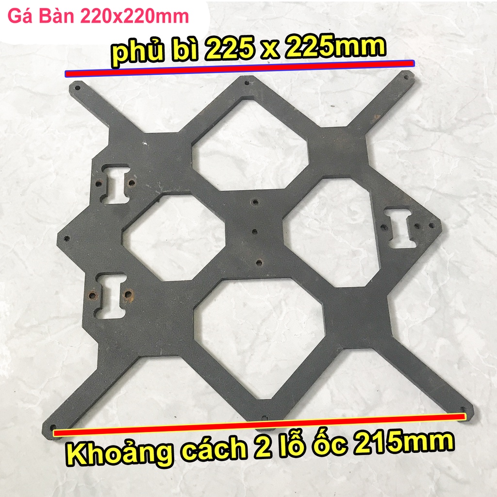 Gá Bàn Nhiệt 220x220 kim loại cho máy in 3d thanh lý