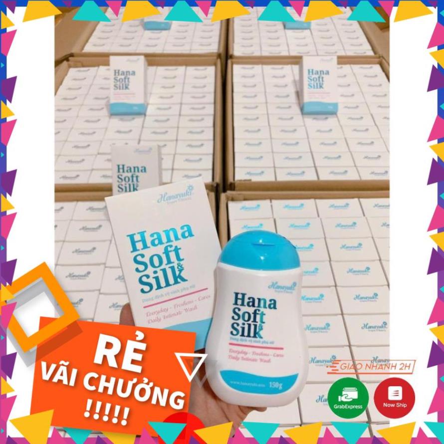 [CHÍNH HÃNG 100%] DUNG DỊCH VỆ SINH PHỤ NỮ HANA SOFT SILK THƠM LÂU, KHÁNG KHUẨN