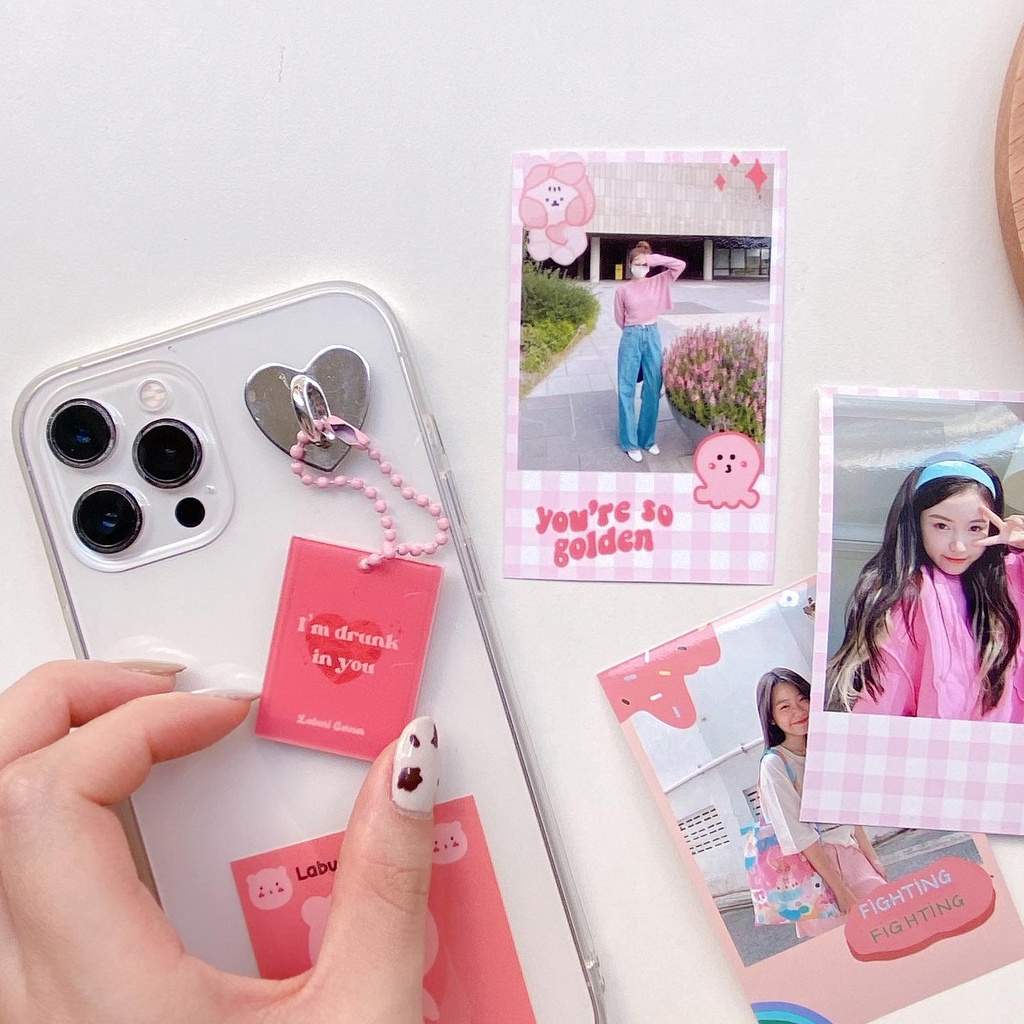 Móc khoá thay ảnh Laburi BERRYCHOCO