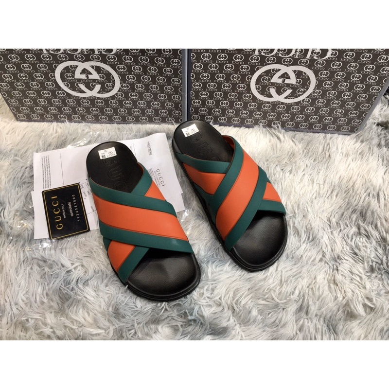 🔥FREE SHIP🔥Dép quai chéo GC - Dép Nam GC - Dép GC Fullbox Bill hàng cao cấp có sẵn !!