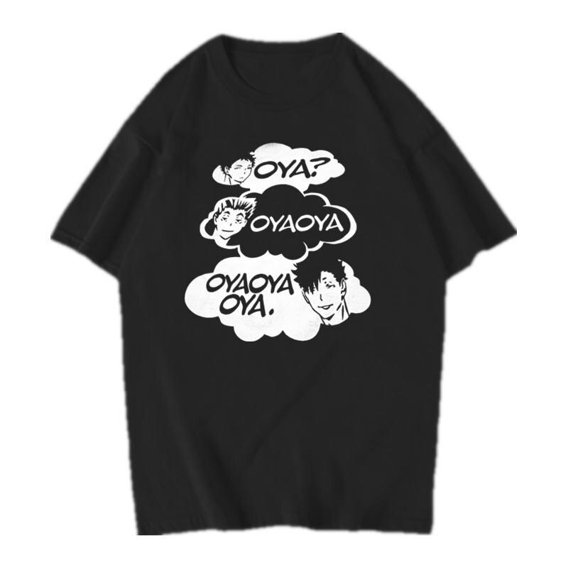 Áo nam Kuroo Anime Bokuto Manga Shoyo Bóng chuyền Sáng tạo 100% Áo Tee