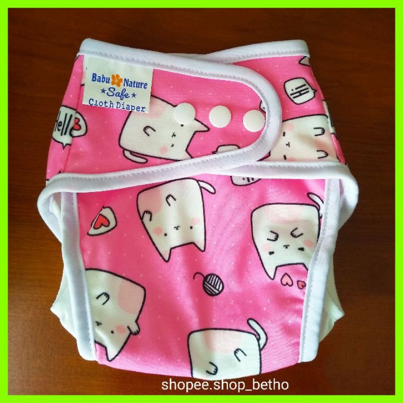 BỘ BỈM VẢI CHỐNG TRÀN BABU SIZE M, L