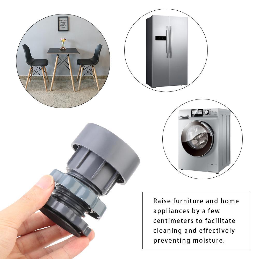 Set 1 / 2 Thảm Lót Sàn Chống Rung / Chống Trượt Tiện Dụng Cho Nhà Cửa|Đế Nâng Chân Tiện Dụng Chất Lượng Cao