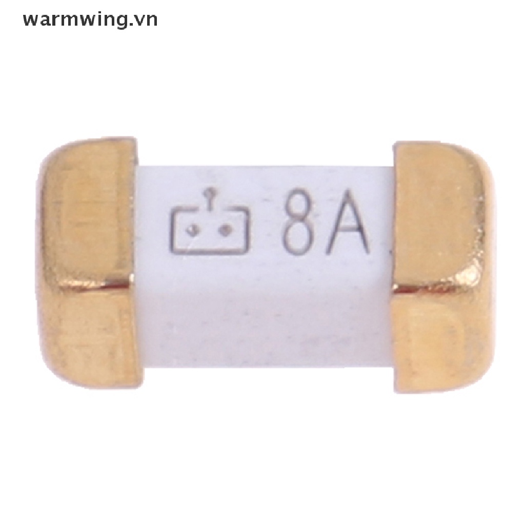 10 chiếc chân vàng 1808 125v 0451 SMD thổi nhanh cầu chì cực nhanh 1a đến 10A