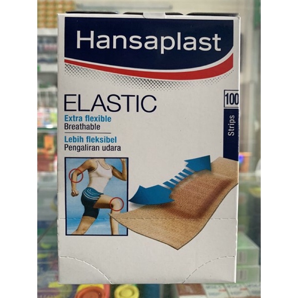 BĂNG KEO CÁ NHÂN ELASTIC HANSAPLAST - KEO BÁM DÍNH - CHÍNH HÃNG