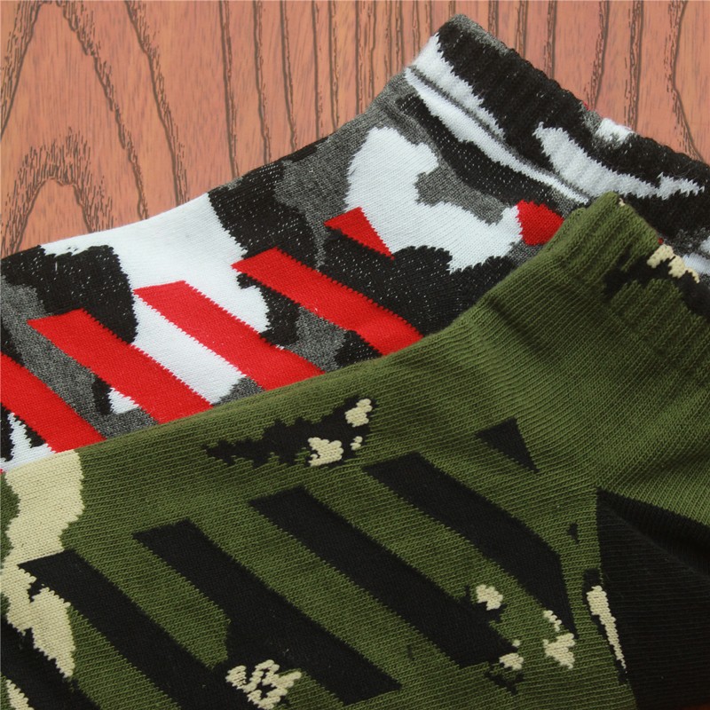 Vớ Off White Camo Thấp