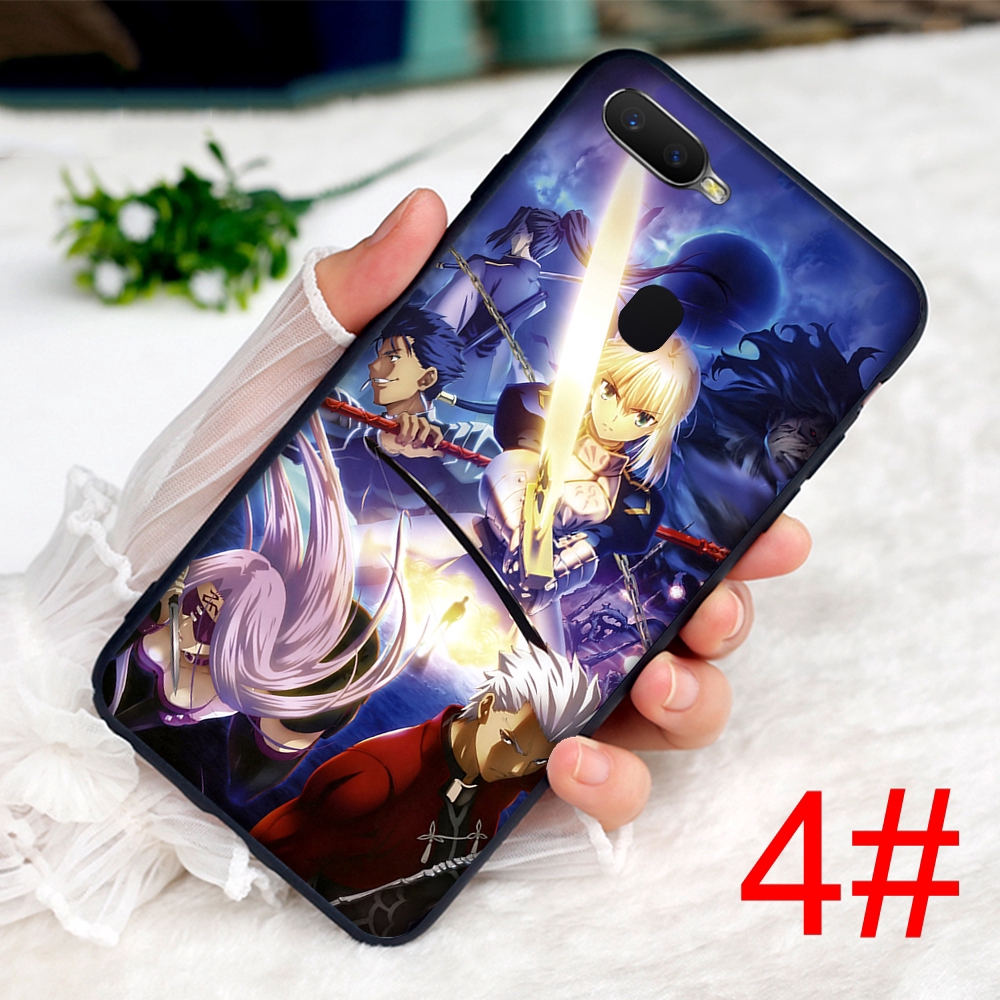 Ốp điện thoại bằng nhựa mềm hình Fate Zero cho OPPO A1 A83 A37 A39 A3s A5 A57 A59 A5s A7 A73