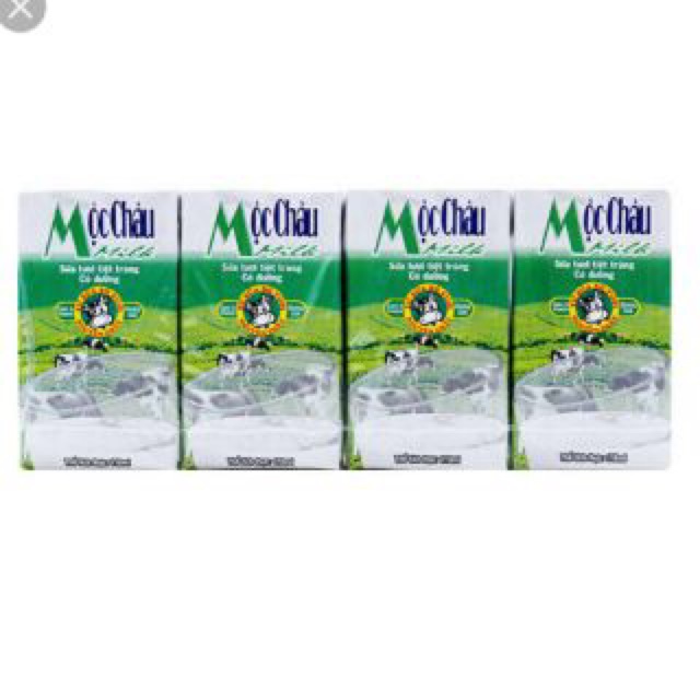 Sữa Tươi Mộc Châu Thùng 48 hộp x 110ml