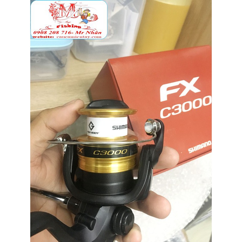 Máy câu Shimano FX 1000 2000 2500 3000 năm 2019