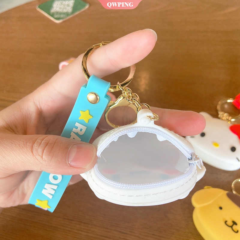 Ví Silicone Đựng Tiền Xu Mini Đa Năng Họa Tiết Hoạt Hình Dễ Thương
