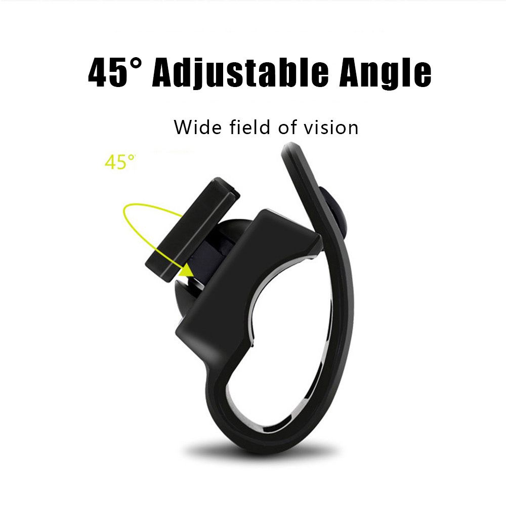 Đèn LED Cảnh Báo Gắn Đuôi Xe Đạp Chống Thấm Nước 5 Chế Độ Sạc USB Tiện Dụng