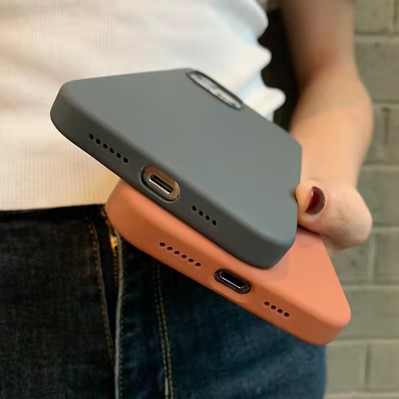 Ốp điện thoại silicon bảo vệ toàn diện thích hợp cho for  Iphone  14 pro max 12 Pro Max 12pro 12 Mini Se2020 11pro Max 11pro 11 Ix Xr