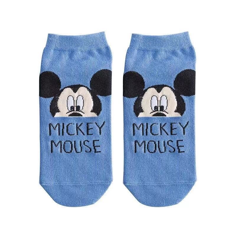 Đôi tất ngắn in hình nhân vật hoạt hình disney xinh xắn dành cho nam và nữ