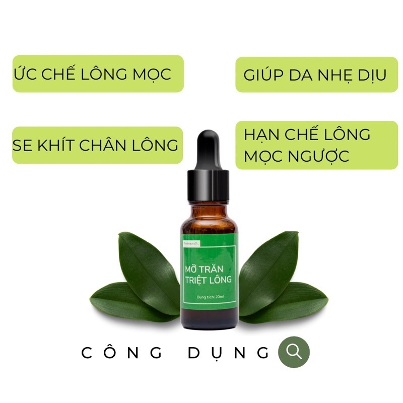 Combo: 2 Hộp Mỡ Trăn Triệt Lông Body (20ml x 2)