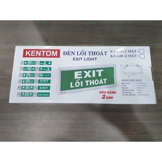 Đèn exit thoát hiểm-lối thoát KENTOM