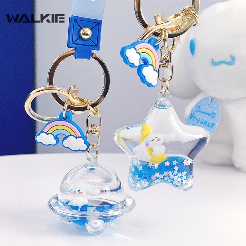SANRIO Móc Khóa Hình Búp Bê Cinnamoroll Hoạt Hình Đáng Yêu