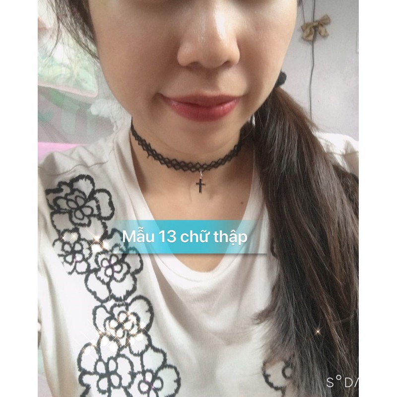 Vòng choker cổ phong cách 12 mẫu