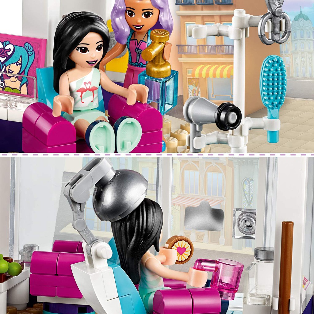 [LEGO CHÍNH HÃNG] 41391 - Cửa Tiệm Làm Tóc (LEGO Friends Heartlake City Play Hair Salon Fun Toy 41391) 235 Chi Tiết