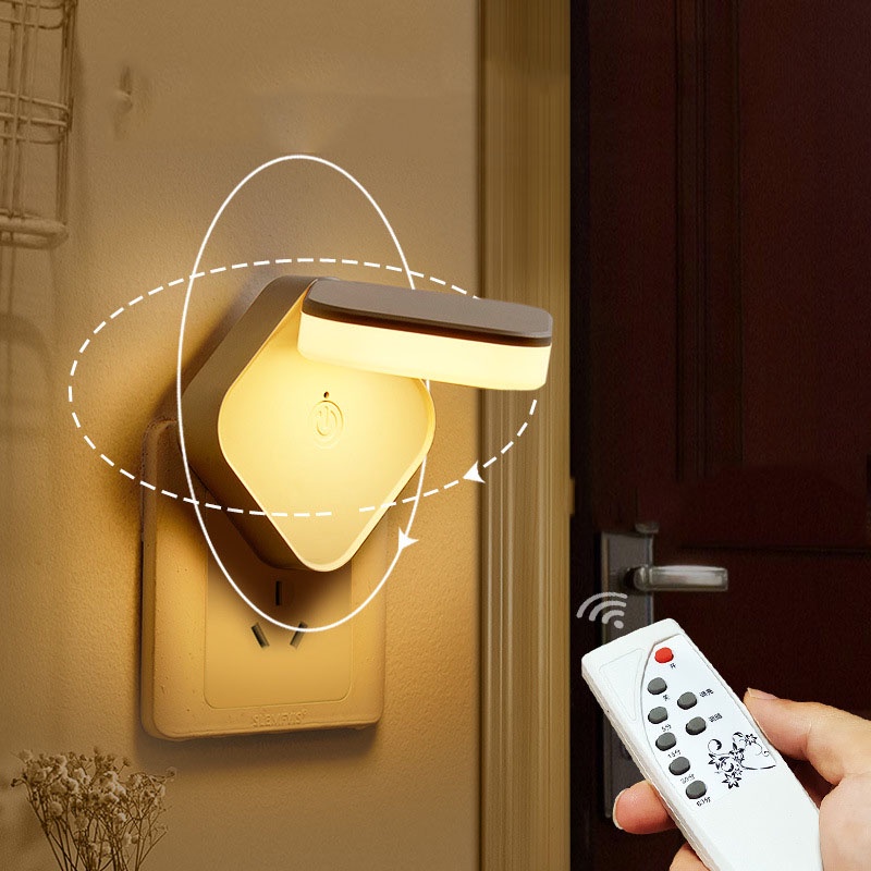 Đèn Ngủ Điều Khiển Từ Xa - Tăng Giảm Ánh Sáng Tiện Lợi DN05
