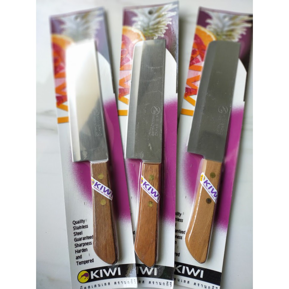 Dao kiwi nhà bếp nhỏ cán gỗ - KW172