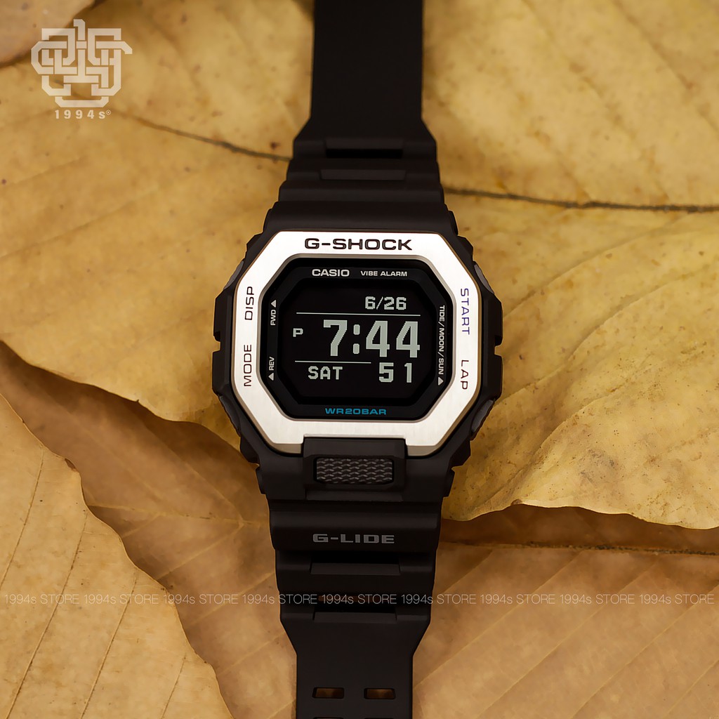 Đồng hồ nam Casio G-SHOCK GBX-100 / GBX-100-1 chống va đập, kết nối Bluetooth chính hãng