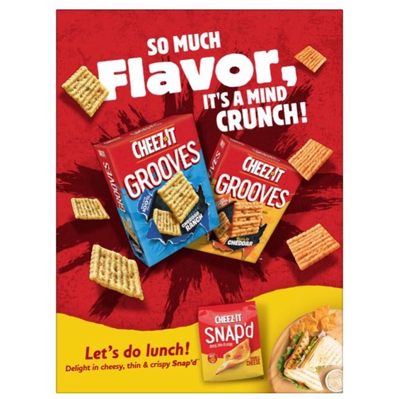 Bánh Cheez It Cracker 351gr