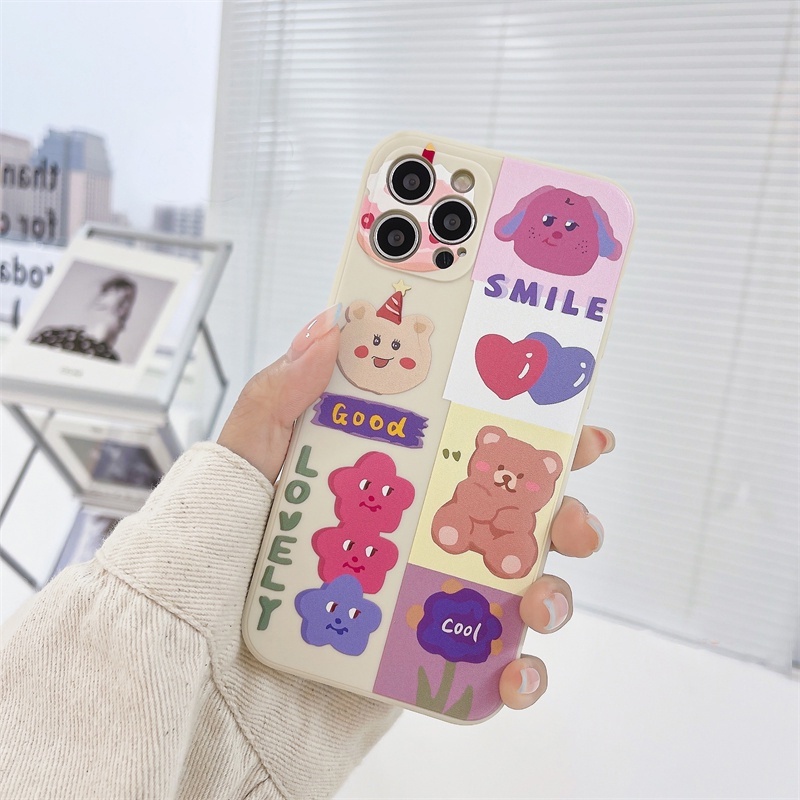 Ốp Điện Thoại Silicone Hình Gấu Cho Itel P15 P33 P36 P37 A33 A26 A37 A35 A16 Plus S15 Pro S16