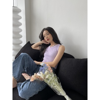 Kuchimachic - Áo ba lỗ len tăm MÃ SP2D03