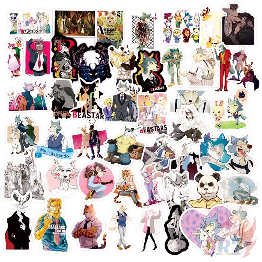 ❉ BEASTARS Series 01 - Anime Stickers ❉ 50Pcs/Set DIY Mixed Fashion Doodle Decals Stickers