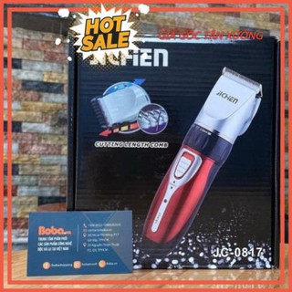 Tông đơ cắt tóc tông đơ hớt tóc gia đình Jichen 0817 - tặng kèm nhiều phụ kiện