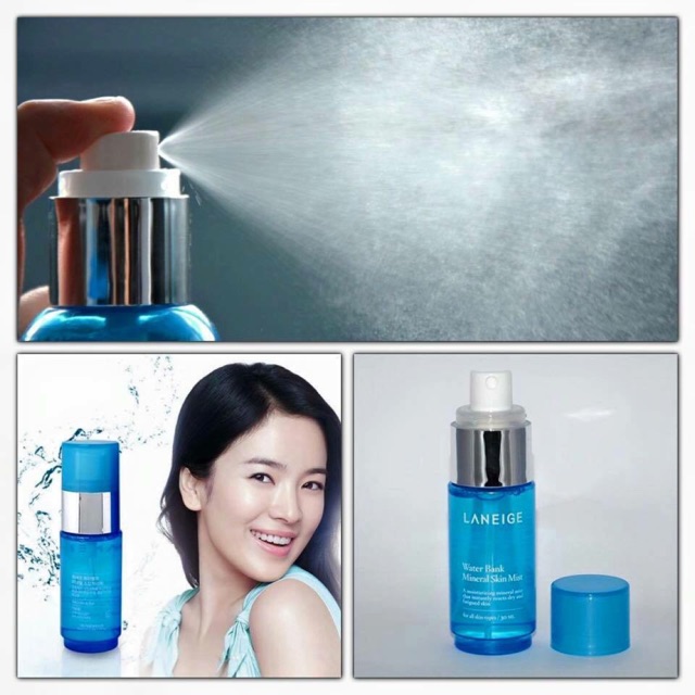 Xịt khoáng Laneige Water Bank Mineral Skin Mist