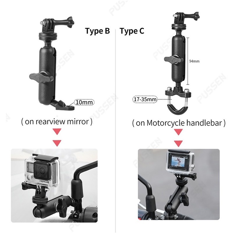 Giá Đỡ camera Hành Trình gopro10 / 9 insta360 one x2 dji akaso action Gắn Tay Lái Xe Đạp