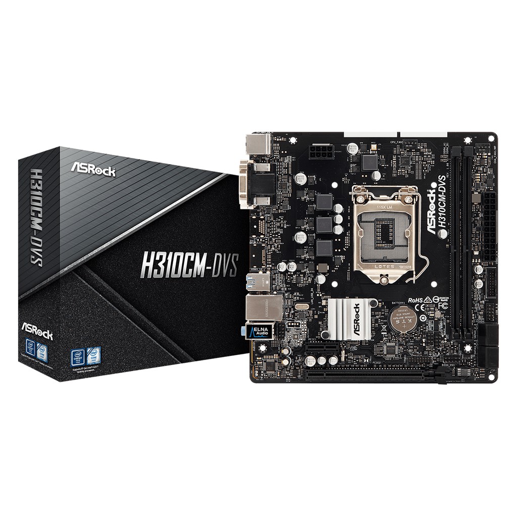 [Mã 1911ELSALE hoàn 7% đơn 300K] Bo mạch chủ Asrock H310CM-HDV | | Bảo hành 36 T | WebRaoVat - webraovat.net.vn